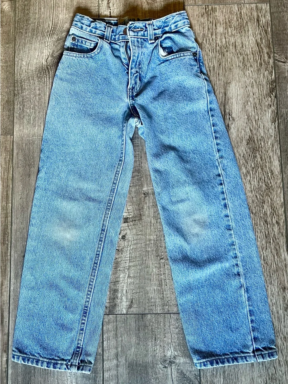 Boys’ Old Navy Classic Light Blue Straight-Leg Jeans (early 2000s)